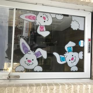 Front door bunnies