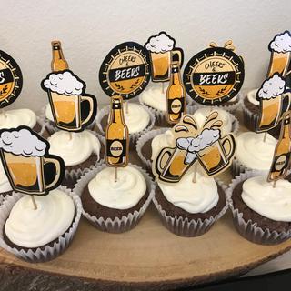 Beer cupcake pics