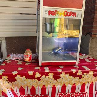 Popcorn tablecloth