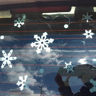 Rear car window
