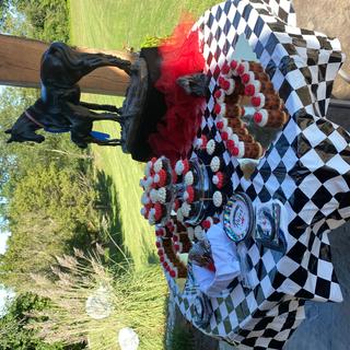 checkered tablecloth