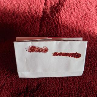 Sparse glitter compared to other brand.
