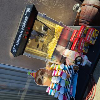 Used for popcorn holder!