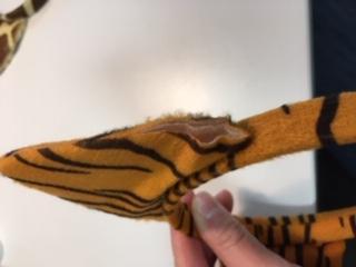 blow it a kiss and the seam will pop open