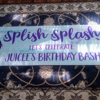 Birthday banner