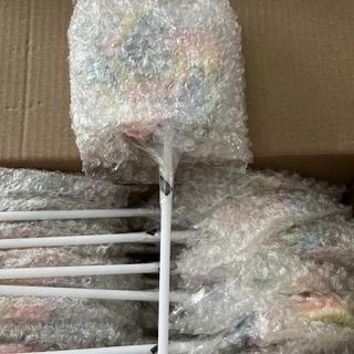 Each lollipop bubble wrapped