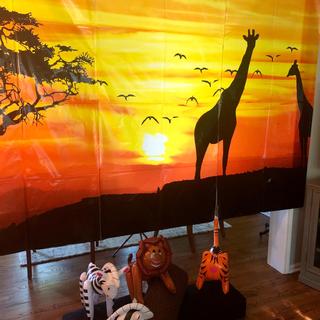 Safari backdrop