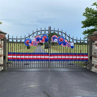Gate decoration