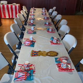 Table set up