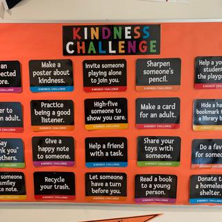 Kindness Challenge Board
