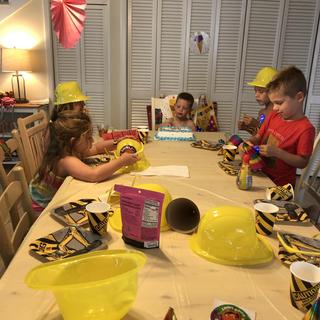 Hudson is four