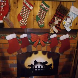 Our fireplace