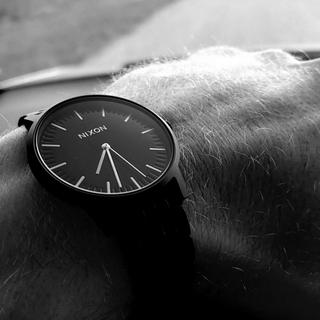 Porter Watch | All Gold / Black Sunray | Unisex Stainless