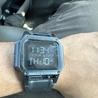 Regulus Watch | White / Gray | Digital – Nixon CA