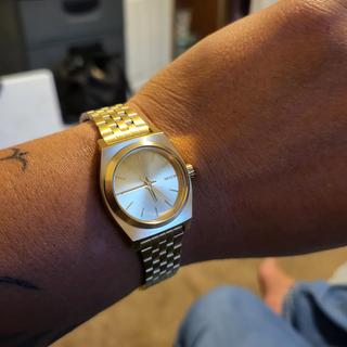 Small Time Teller Watch | All Gold | Women's Stainless Steel