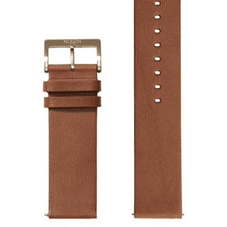 23mm Vegetable Tanned Leather Band | Saddle – Nixon CA