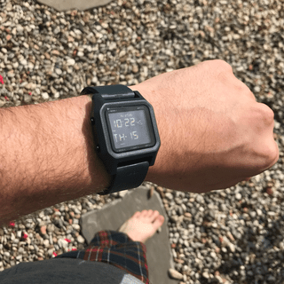 Staple Watch | Black | Low-Profile Thin Digital – Nixon CA Staple Watch | Black | Low-Profile Thin Digital – Nixon CA