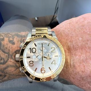 51-30 Chrono Watch | High Polish / White | Men's Stainless