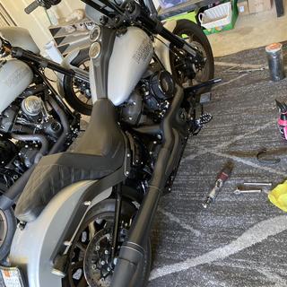 Thunderheader Black 2 into 1 X-Series High Exhaust System Thunderheader Black 2 into 1 X-Series High Exhaust System