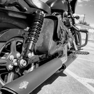 Drag Specialties 12 in. Black Premium Ride-Height Adjustable Shock