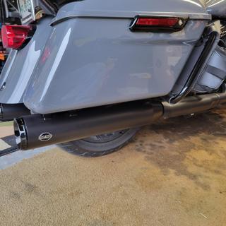 S&S GNXスリップオンマフラー 2本セット　550-0990 楽天市場】【S&S】GNX スリップオンマフラー ブラック/タキシード