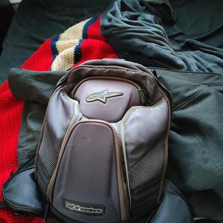 Motorcycle Backpack Tech Aero Backpack Alpinestars Black Tech Aero - Main Image