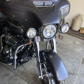 Chrom-Verkleidung Für Harley Batwing – Wabenmuster Aus Edelstahl Für FLHX/FLHT