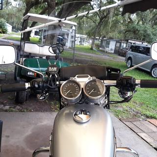 Drag Specialties Gold Live to Ride Custom Mirrors - 0640-0476 Drag Specialties Gold Live to Ride Custom Mirrors - 0640-0476
