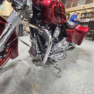 Harley-Davidson Breakout Custom Parts Linear Fuel Line Fitting