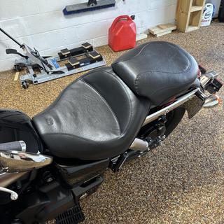 Mustang Seats One-Piece Wide Vintage Seat - 76521 for 2004-2009 Mustang Seats One-Piece Wide Vintage Seat - 76521 for 2004-2009