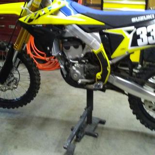 Acerbis Yellow/Black X-Grip Frame Guards - 2686601017 for 2018