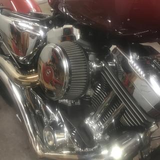 Arlen Ness Big Sucker Stage 1 Air Filter Kit w/Chrome Steel Cover