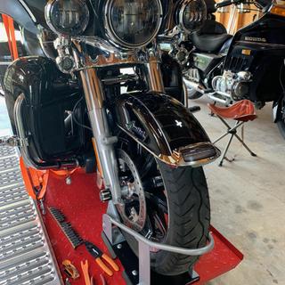 Drag Specialties LED Front Fender Tip Light w/Smoke Lens