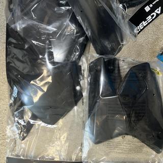 Acerbis Black Body Plastic Kit - 2041080001 for 2000-2004 Suzuki