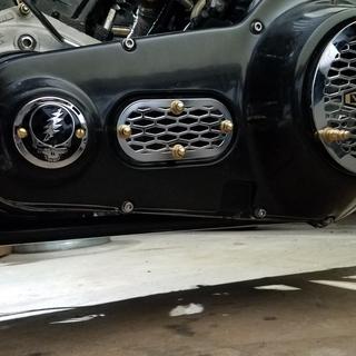 V-Twin Manufacturing Vented Derby and Inspection Cover Kit - 42 