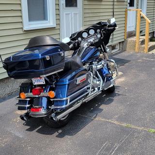 Vance & Hines Chrome Round Twin Slash Slip-On Mufflers