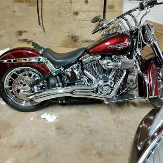 V-Twin Manufacturing Chrome Swingarm - 51-0978 for 2000-2007