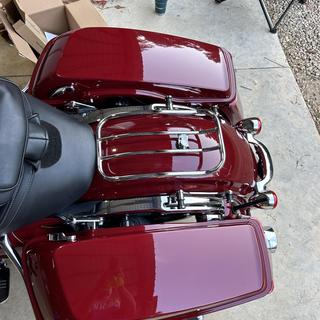 Motherwell Products Chrome Luggage Rack - MWL-431 for 1997-2025