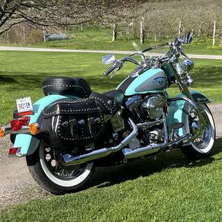 V-Twin Manufacturing Chrome 1 1/4 in. Front Engine Bar - 51-0897