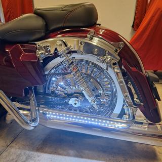 Drag Specialties 13 in. Chrome Premium Ride-Height Adjustable