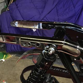 ハーレーダビッドソン FXR フェンダーストラット 50-1064 クロームフェンダーストラットセット FXR FXRT (メッキ