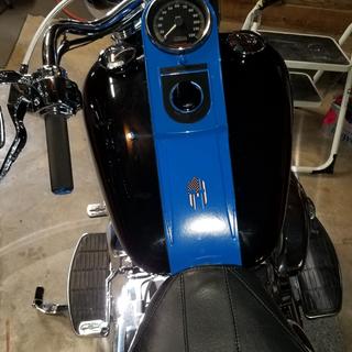 V-Twin Dash Cover Switch Nameplate For Harley Softail & Dyna – Black (39-0185) 3 thumbnail image
