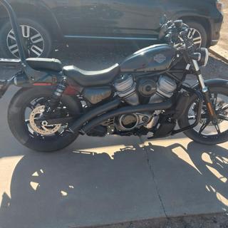 Freedom Performance Black Radical Radius Slash Cut Exhaust