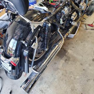 Drag Specialties 12 in. Black Heavy Duty Premium Ride Height