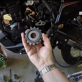 JT Sprockets 15 Tooth Front Rubber Cushioned Sprocket - JTF565