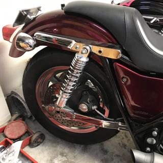 Drag Specialties 13 1/2 in. Chrome Heavy Duty Premium Ride Height