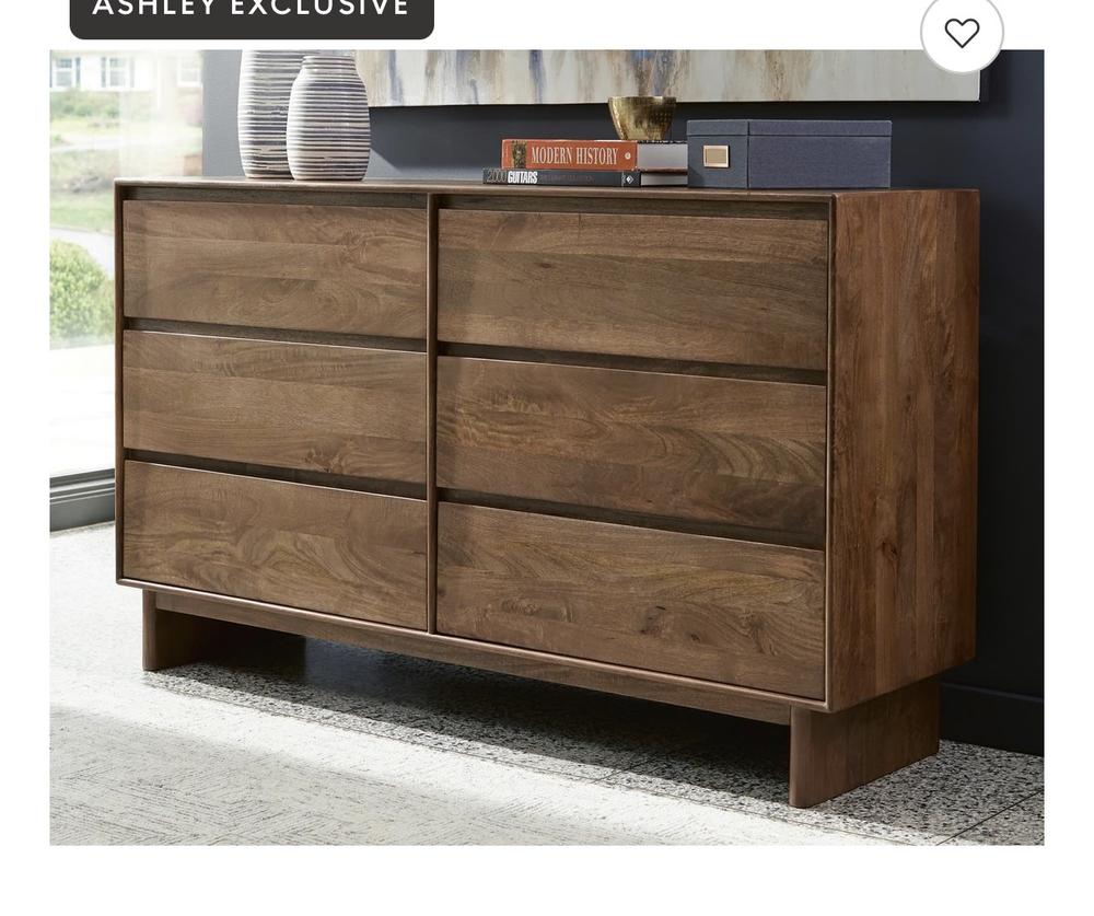 Isanti 6 Drawer Dresser | Ashley