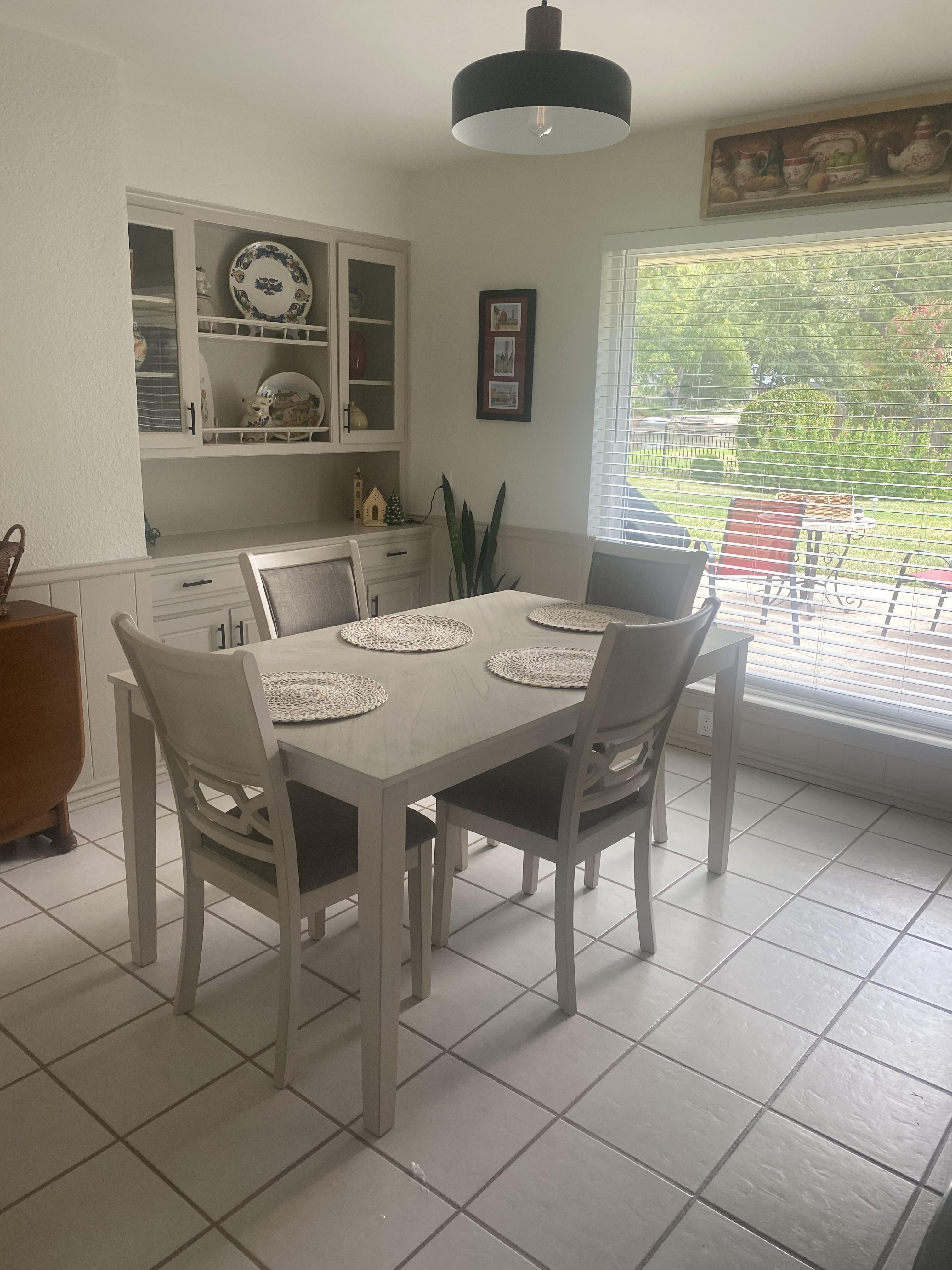 Wrenning Dining Table and 4 Chairs and Bench | Ashley