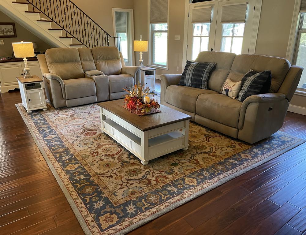 Next-Gen DuraPella Performance Fabric Dual Power Reclining Sofa