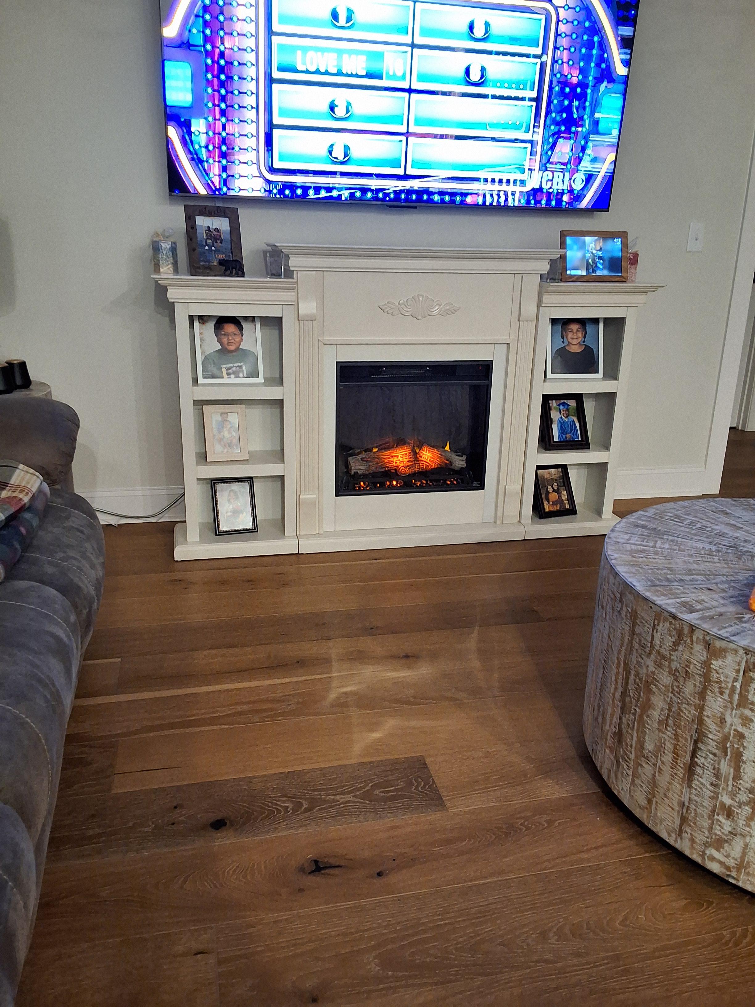 Southern Enterprises Furniture Harkdale Touch Screen Electric